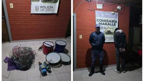 Makall&eacute;: arrestaron a los autores de un robo en la escuela secundaria
