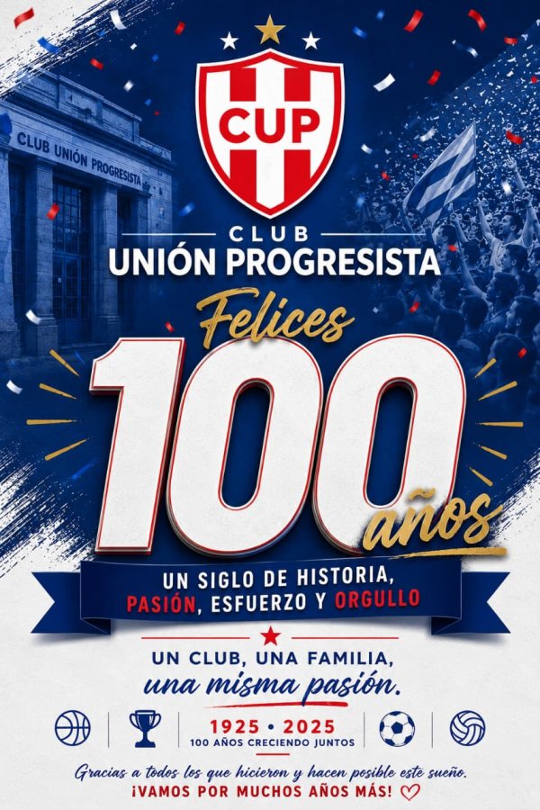 VILLA &Aacute;NGELA: CLUB UNI&Oacute;N PROGRESISTA CELEBRA 100 A&Ntilde;OS DE HISTORIA Y PREPARA UN GRAN FESTEJO