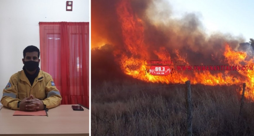 Villa &Aacute;ngela: INCREMENTO DE INCENDIOS EN ESTOS &Uacute;LTIMOS D&Iacute;AS | "fueron m&aacute;s estos d&iacute;as por el cambio clim&aacute;tico que hubo"
