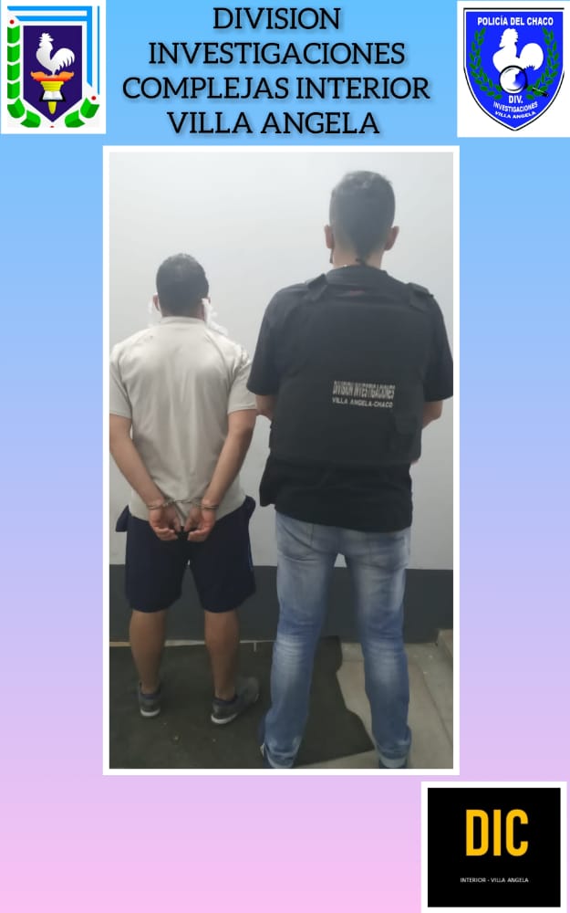 AGENTES DE LA DIVISI&Oacute;N INVESTIGACIONES DE VILLA &Aacute;NGELA DETIENEN A SUJETO BUSCADO POR UN HECHO OCURRIDO EN BUENOS AIRES