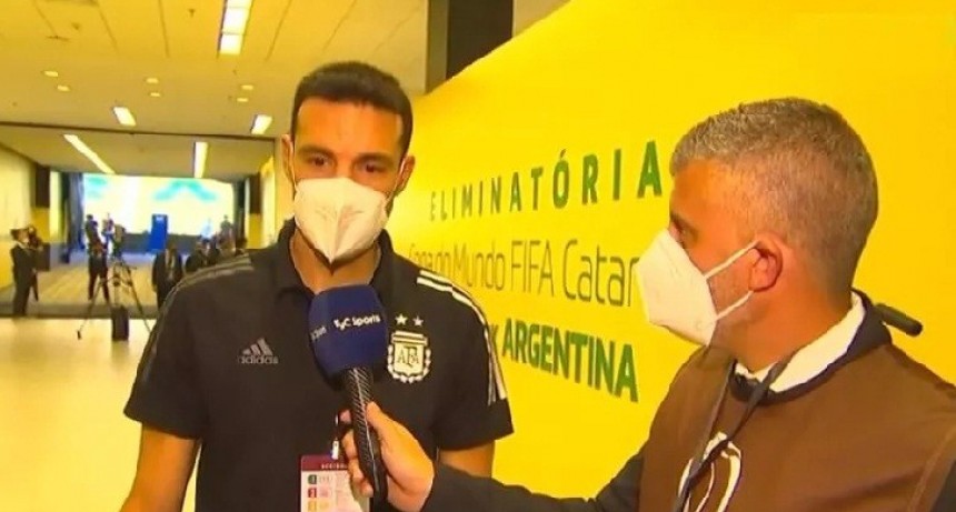 Lionel Scaloni: "Nos pone muy triste lo que pas&oacute;"