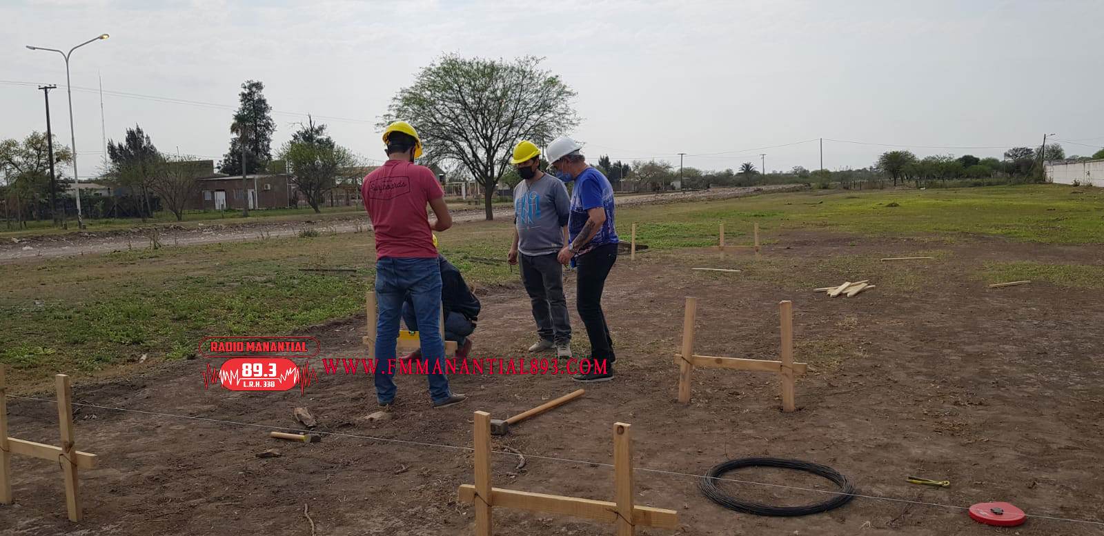 Villa &Aacute;ngela: COMENZ&Oacute; LA CONSTRUCCI&Oacute;N DE LAS SALAS VELATORIAS DEL CEMENTERIO LOCAL 