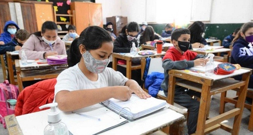 En s&oacute;lo siete localidades habr&aacute; limitaciones de presencialidad en las escuelas