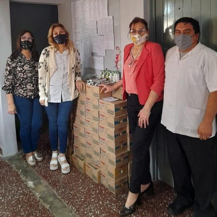 Villa Berthet: El Municipio concret&oacute; la Entrega de Refrigerio a las Instituciones Educativas para el Festejo D&iacute;a del Estudiante