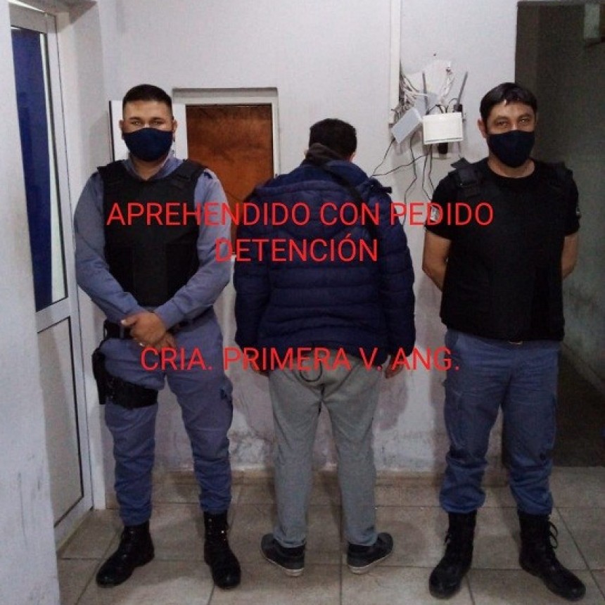 Villa &Aacute;ngela: Detienen en la V&iacute;a Publica a un Sujeto con pedido de Detenci&oacute;n 
