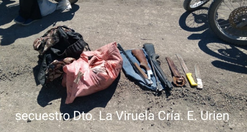 Enrique Urien: DEMORAN A 4 PERSONAS Y SECUESTRAN CARNE PORCINA FAENADA