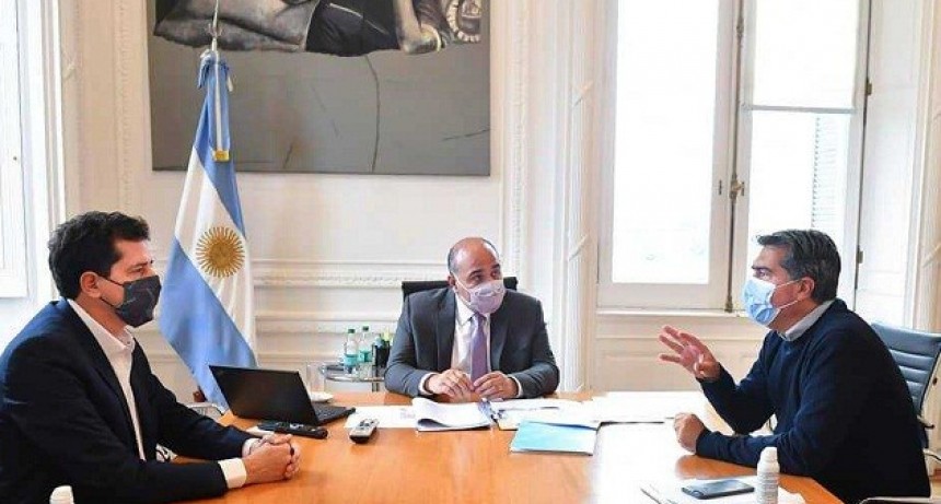 REUNIONES CON MANZUR, DE PEDRO Y KATOPODIS: Capitanich evalu&oacute; con funcionarios nacionales planes y obras para el Chaco