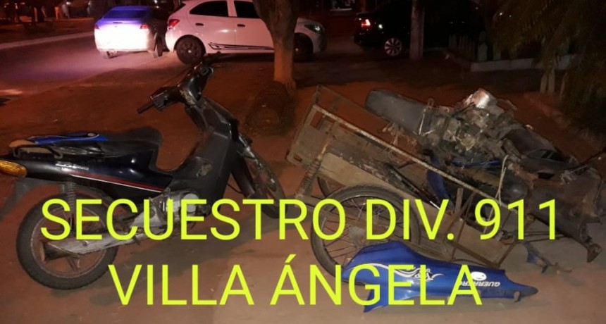 El Pastoril: DETIENEN A DOS PERSONAS CON MOTOPARTES EN UN TRAILER
