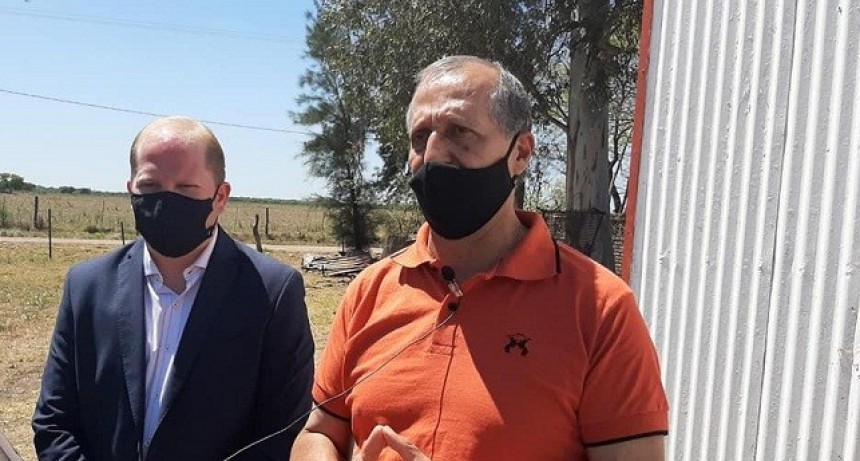 Villa &Aacute;ngela: El Intendente Papp junto al Ministro Chapo Valor&oacute; la Refacci&oacute;n de la Comisar&iacute;a Segunda  