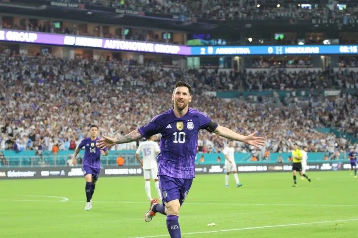 Argentina venció a Honduras, en la previa de Qatar