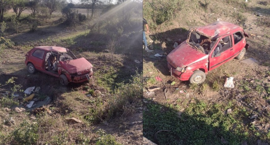 Villa &Aacute;ngela: PERDI&Oacute; EL CONTROL DE SU VEH&Iacute;CULO Y TERMIN&Oacute; EN EL FONDO DE UN CANAL| EL HOMBRE DE 60 RESULT&Oacute; CON UNA HERIDA EN SU CABEZA DE DIEZ CENTIMETROS 