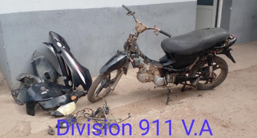 Villa &Aacute;ngela: DETIENEN A UN MENOR DE EDAD POR EL ROBO DE UNA MOTOCICLETA