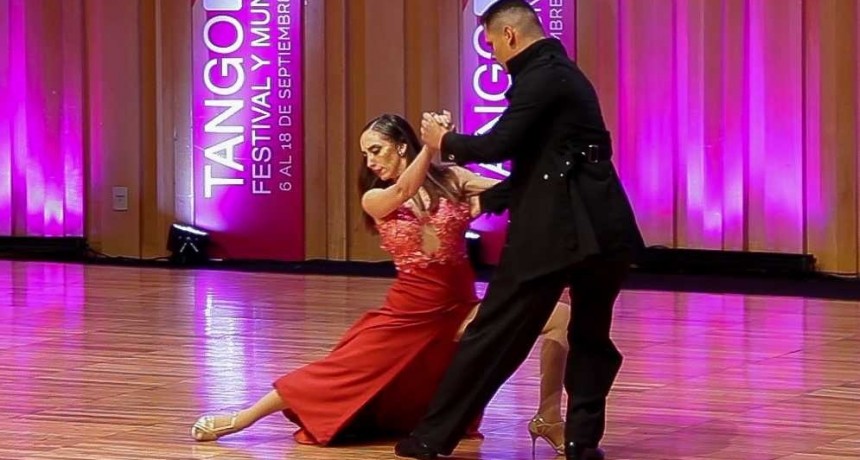 La pareja chaque&ntilde;a dej&oacute; su huella en el Mundial de Tango