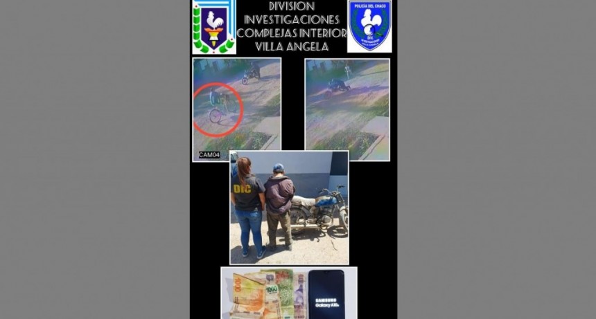 Villa &Aacute;ngela: DETIENEN A UN HOMBRE POR ARREBATO Y LESIONES