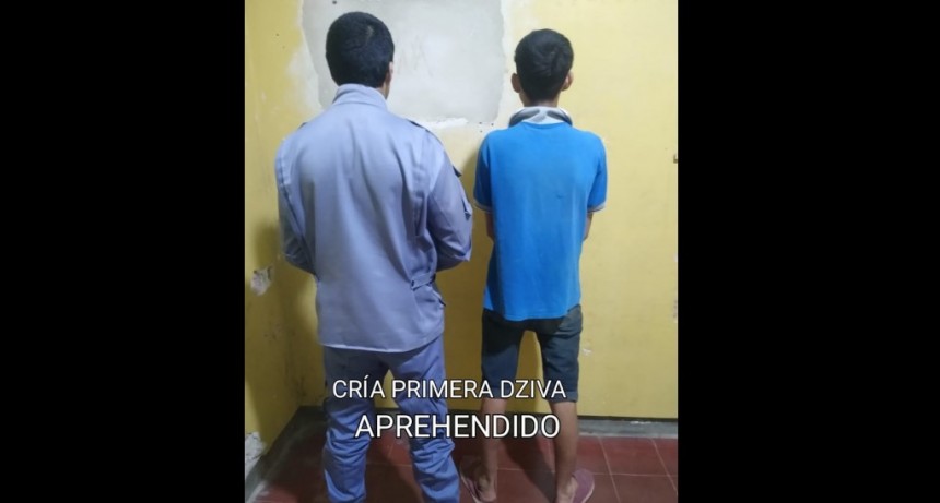 Villa &Aacute;ngela: APREHENDIERON A UN JOVEN DE 18 A&Ntilde;OS POR HABER INGRESADO A UN DOMICILIO Y ROBAR DOS PARES DE ZAPATILLAS