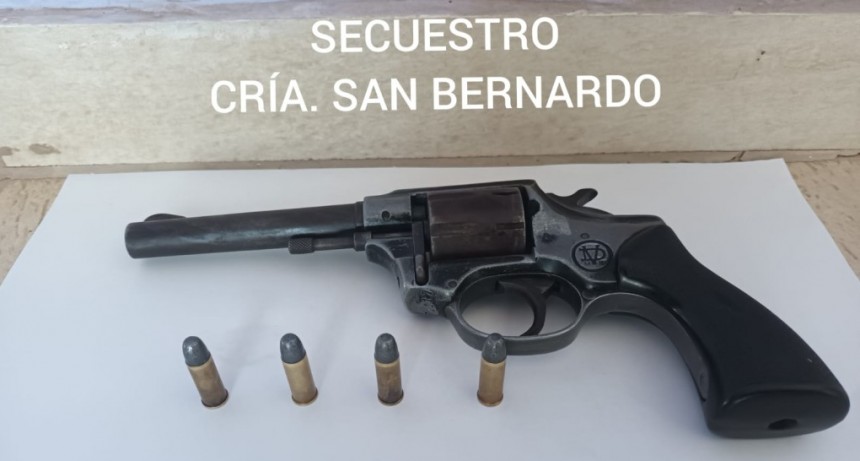 San Bernardo: RECUPERAN UN REVOLVER SUSTRA&Iacute;DO EN JULIO