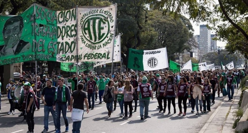 La ATE convoc&oacute; a paro nacional con movilizaciones para el 27 de este mes por la revisi&oacute;n paritaria