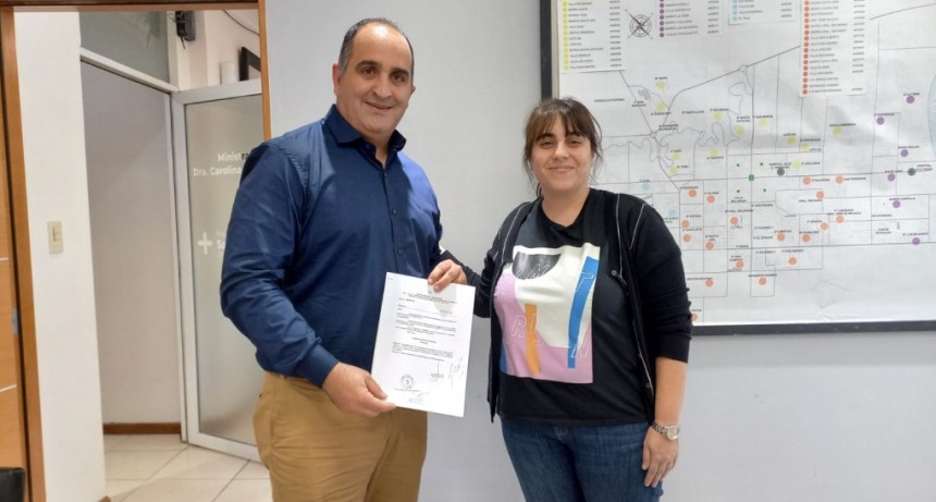 Villa &Aacute;ngela: EL LICENCIADO NESTOR ORESCOVICH ES EL NUEVO DIRECTOR DEL HOSPITAL SALVADOR MAZZA