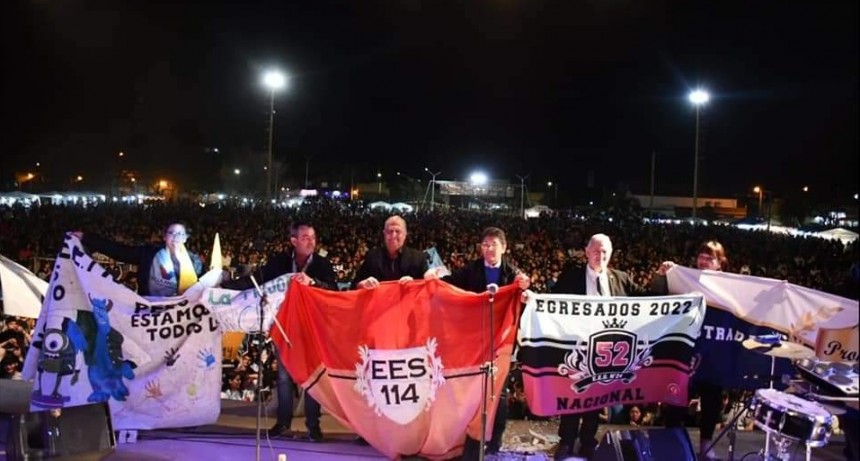 Villa &Aacute;ngela: MULTITUDINARIA ESTUDIANTINA 2022 EN EL PREDIO CULTURAL CARLOS GARDEL 