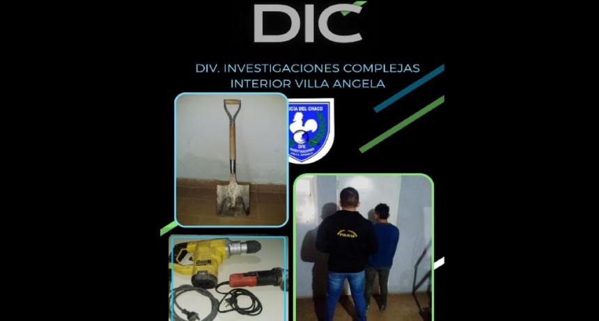 Villa &Aacute;ngela: ROB&Oacute; HERRAMIENTAS DE UNA OBRA EN SALA VELATORIA MUNICIPAL DONDE TRABAJABA Y LUEGOS LAS ENTERR&Oacute; EN CAMINO &ldquo;EL PEGURIEL&rdquo;