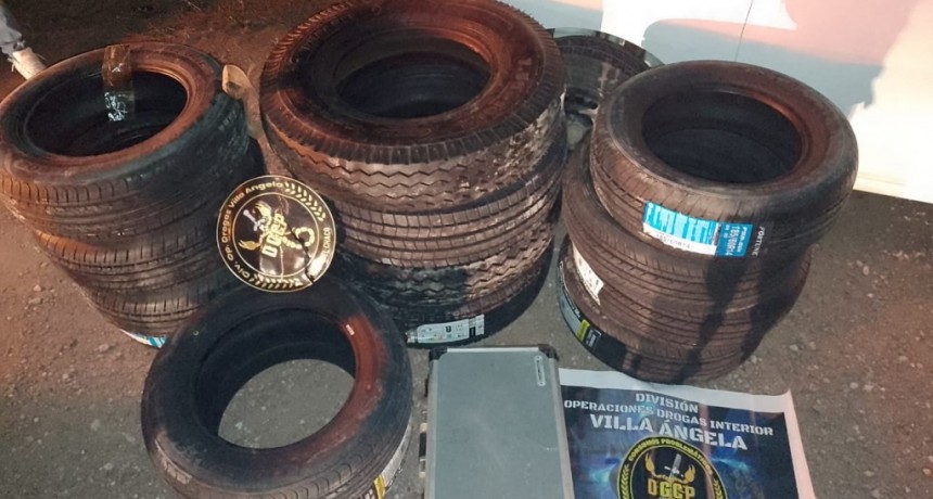 La Tigra: INTENTARON ESCONDER 14 CUBIERTAS NUEVAS SIN AVAL ADUANERO, PERO FUERON SECUESTRADAS