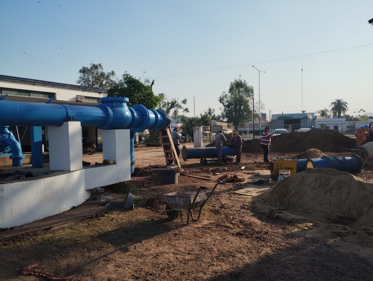 SAMEEP PONE EN FUNCIOMIENTO NUEVA IMPULSI&Oacute;N DEL SERVICIO DE AGUA POTABLE EN VILLA ANGELA