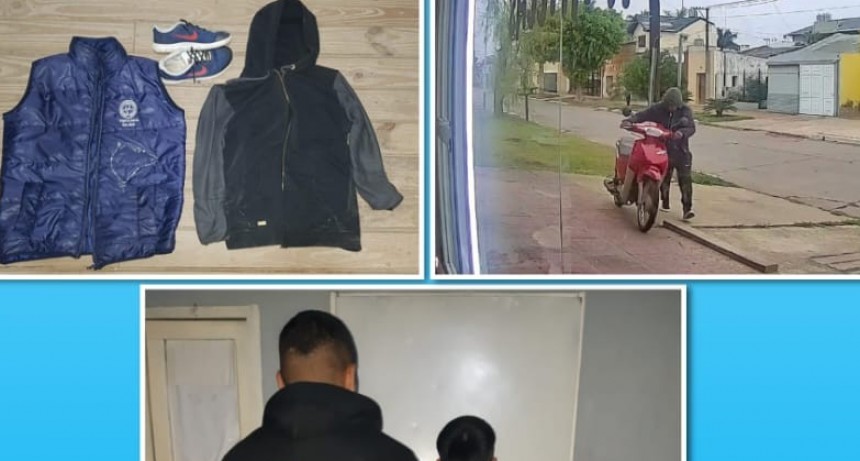 Villa &Aacute;ngela: DENUNCIA EL ROBO DE UNA MOTOCICLETA