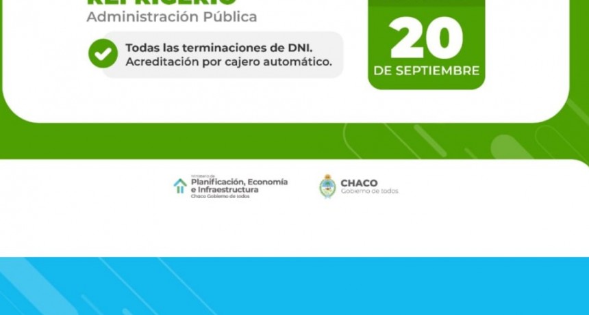 CON EL REFRIGERIO, EL GOBIERNO COMIENZA EL MI&Eacute;RCOLES EL PAGO DE SALARIOS