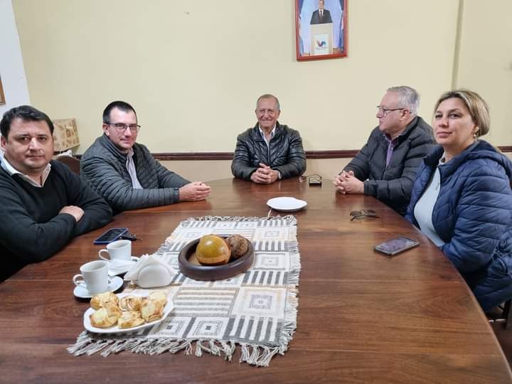 EL INTENDENTE ADALBERTO PAPP RECIBIÓ AL SECRETARIO GENERAL DEL CENTRO DE EMPLEADOS DE COMERCIO PARA TRATAR TEMAS DEL SECTOR