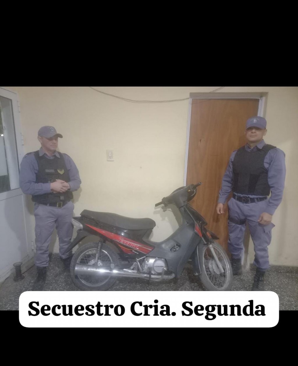 Villa Ángela: Aprehenden a un joven de 23 años por la sustracción de una motocicleta Corven 110