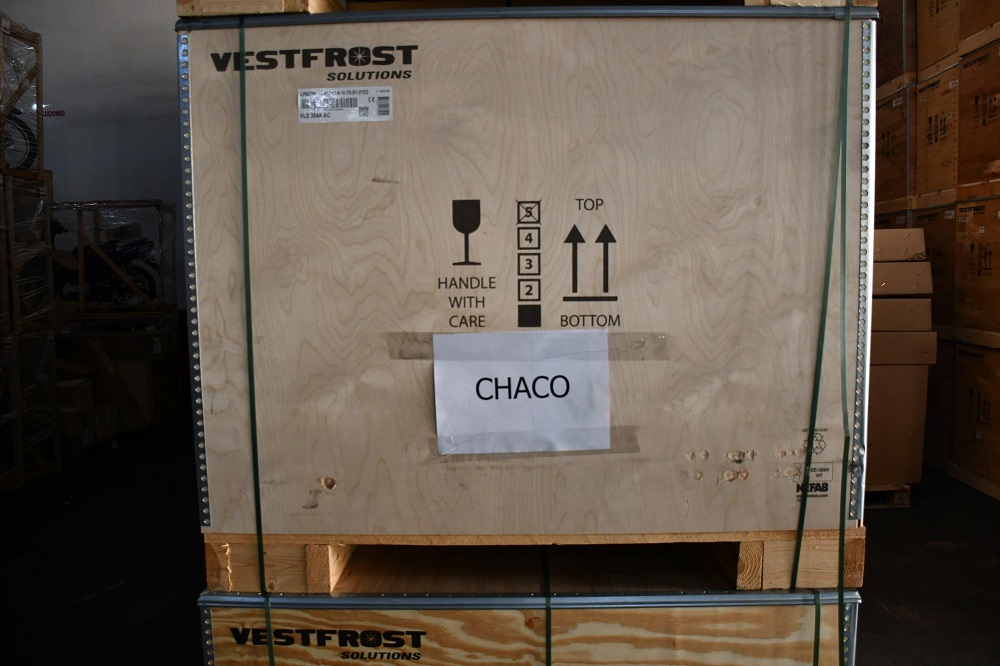 LLEGARON A CHACO MÁS DE 60 FREEZER PARA EL ALMACENAMIENTO DE VACUNAS