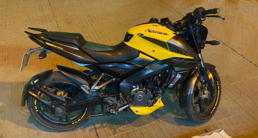 Villa &Aacute;ngela: Hallan en taller mec&aacute;nico  una moto con pedido de secuestro activo del a&ntilde;o 2020