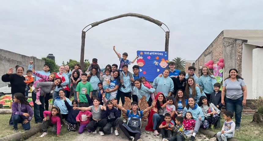 Villa &Aacute;ngela: Alumnos de la UEGP N&deg;28 F&eacute;lix Fr&iacute;as realizaron una actividad solidaria en la comunidad
