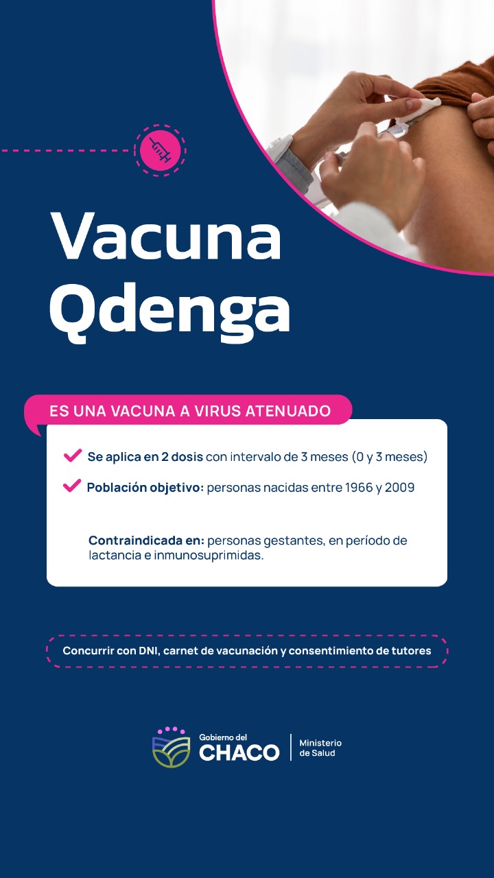 CAMPAÑA DE VACUNACIÓN CONTRA EL DENGUE EN VILLA ÁNGELA
