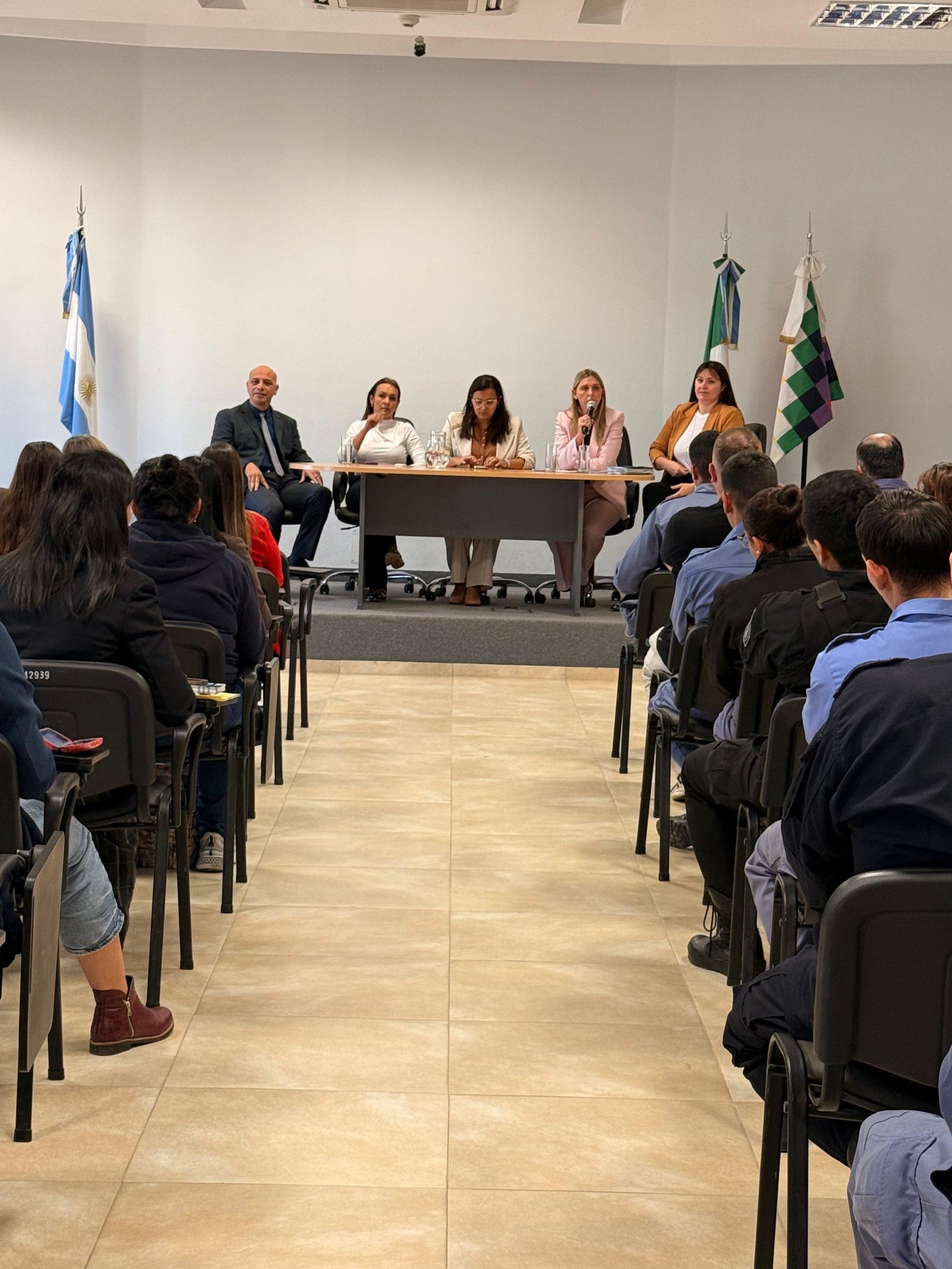 REUNI&Oacute;N INTERINSTITUCIONAL EN EL SUM DEL EDIFICIO N.&ordm; 2 DE TRIBUNALES DE VILLA &Aacute;NGELA POR LA IMPLEMENTACI&Oacute;N DEL NUEVO R&Eacute;GIMEN PENAL JUVENIL