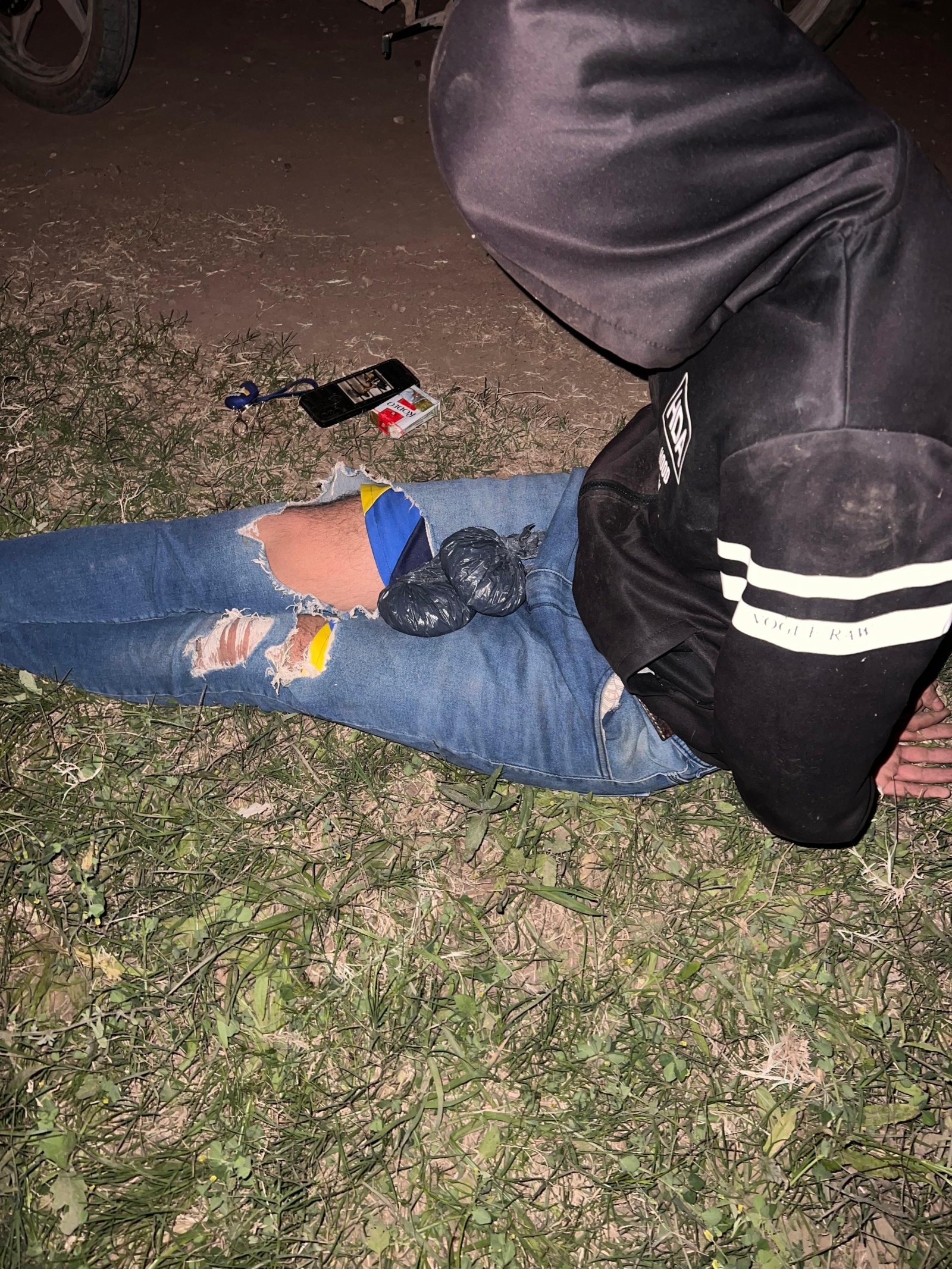  SAN BERNARDO: DETUVIERON A UN MOTOCICLISTA CON 100 GRAMOS DE MARIHUANA