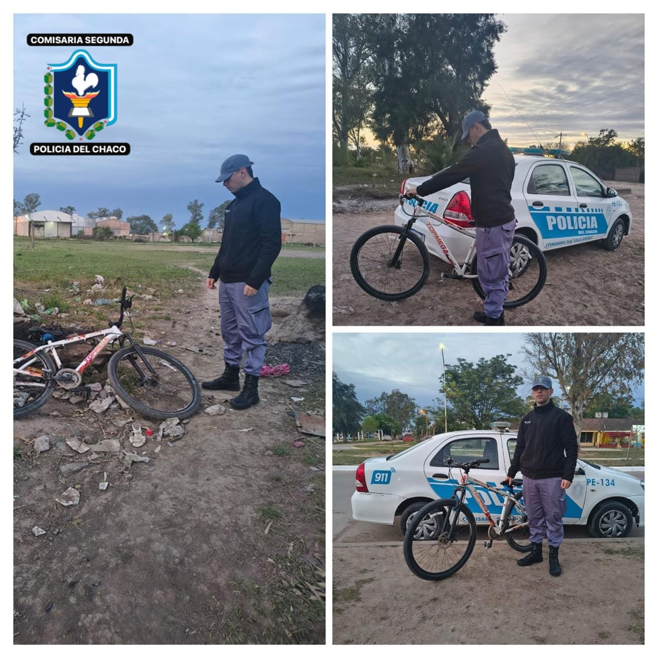 Villa &Aacute;ngela: recuperaron una bicicleta sustra&iacute;da y esclarecieron un hurto