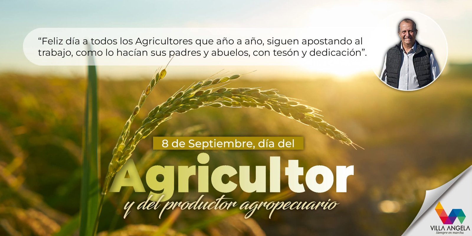 VILLA &Aacute;NGELA: EL INTENDENTE PAPP RINDI&Oacute; HOMENAJE A LOS PRODUCTORES CHAQUE&Ntilde;OS EN EL D&Iacute;A DEL AGRICULTOR