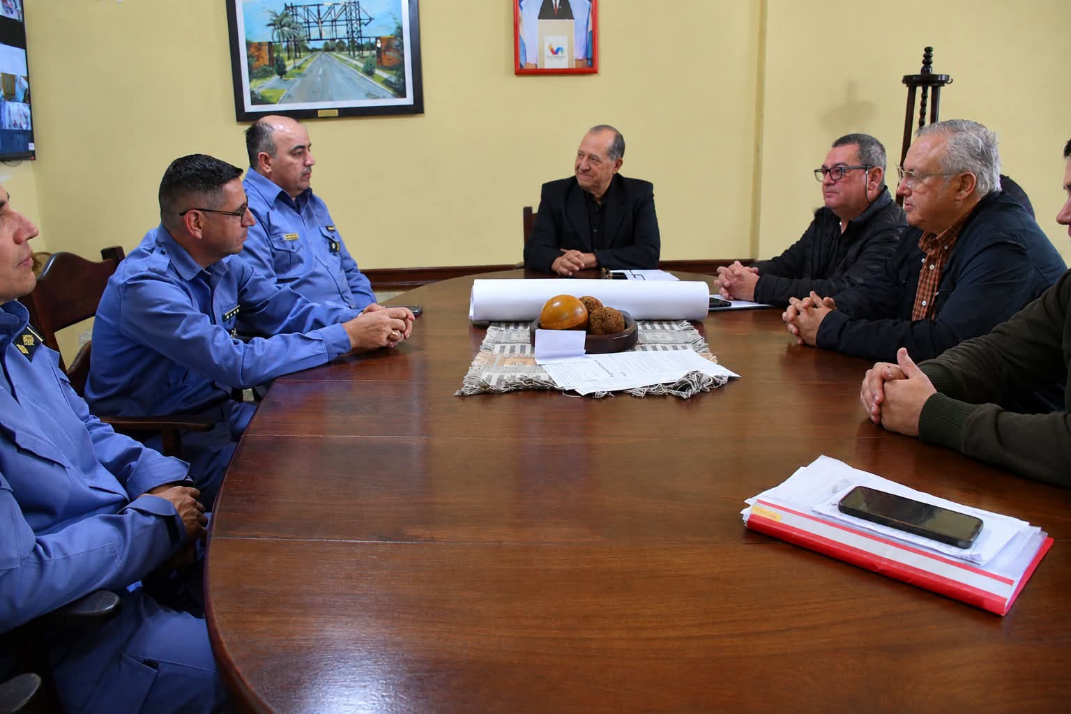 PAPP RECIBI&Oacute; AL NUEVO DIRECTOR DE ZONA INTERIOR VILLA &Aacute;NGELA