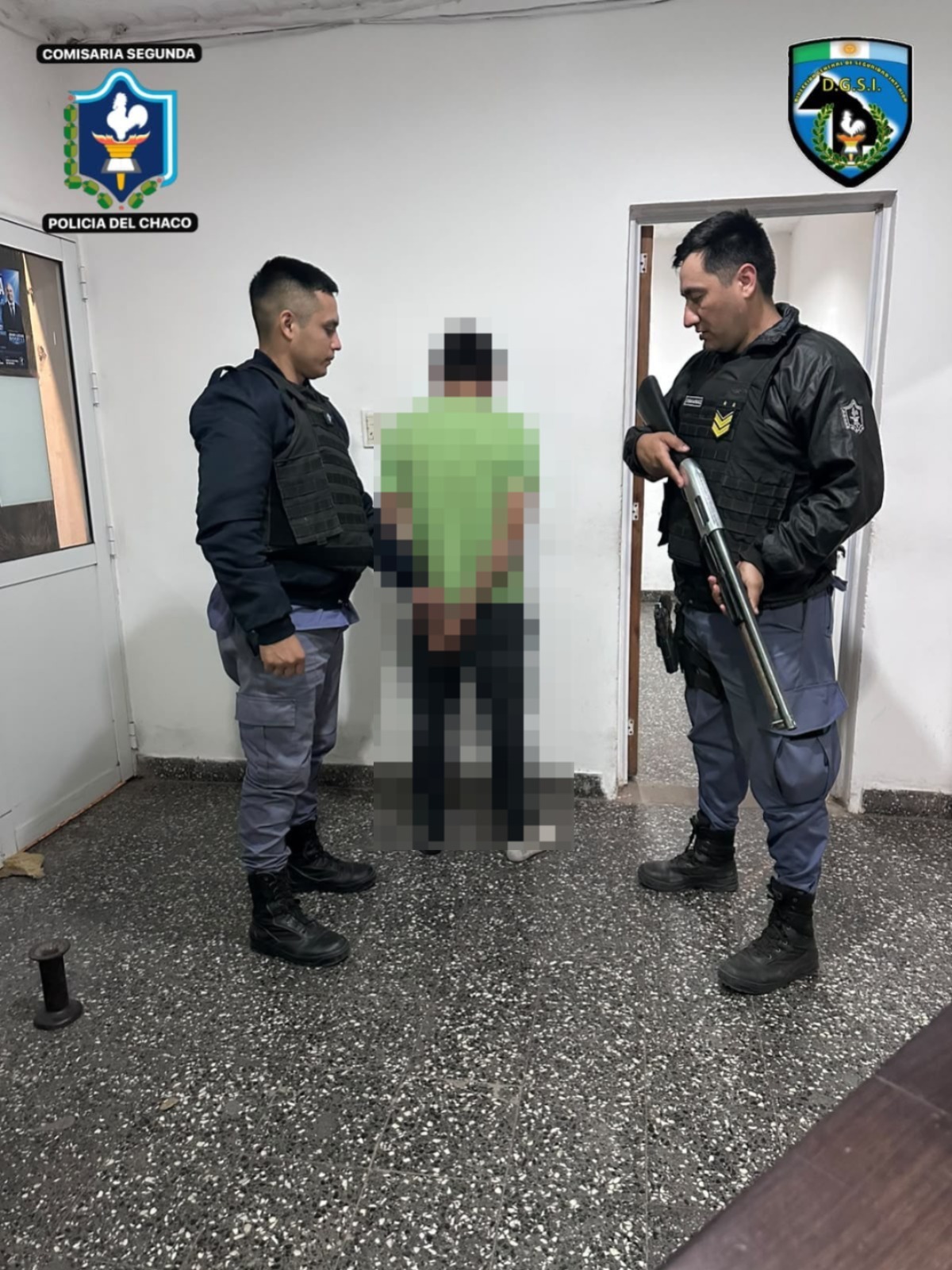 Villa &Aacute;ngela: TEN&Iacute;A UNA MEDIDA CAUTELAR Y FUE APREHENDIDO TRAS INTENTAR AGREDIR A SU EXPAREJA