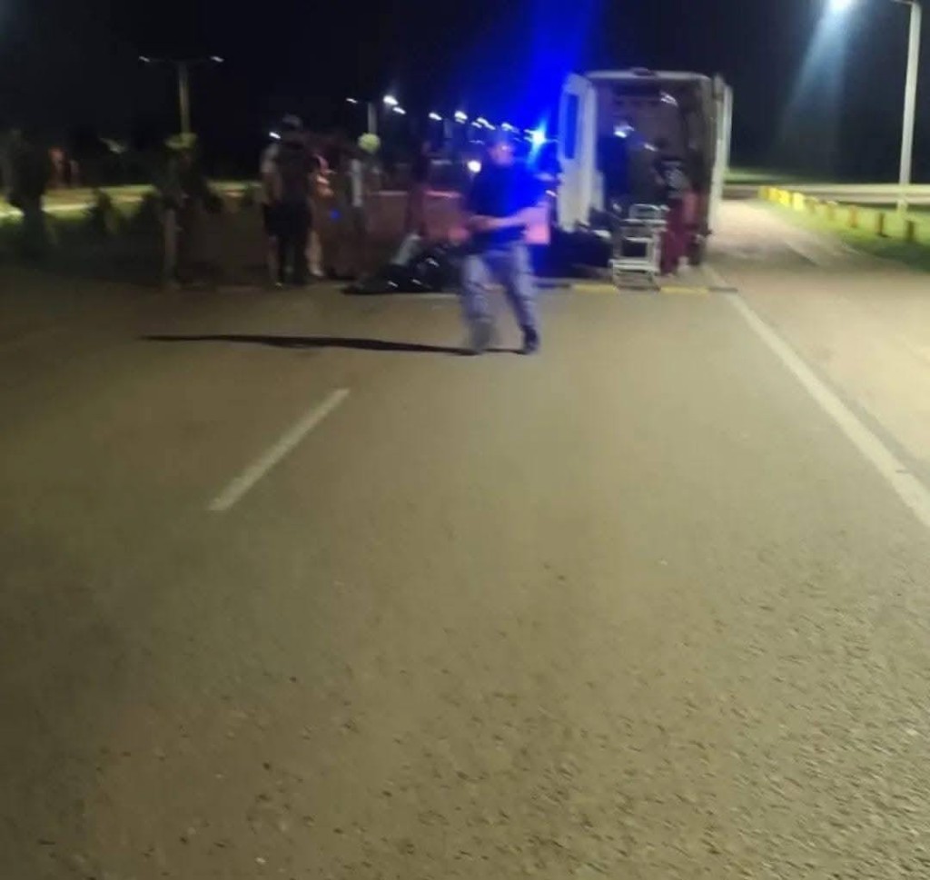 VILLA &Aacute;NGELA: CUATRO HERIDOS TRAS UN FUERTE CHOQUE ENTRE UNA MOTO Y UN AUTO EN LA RUTA 95