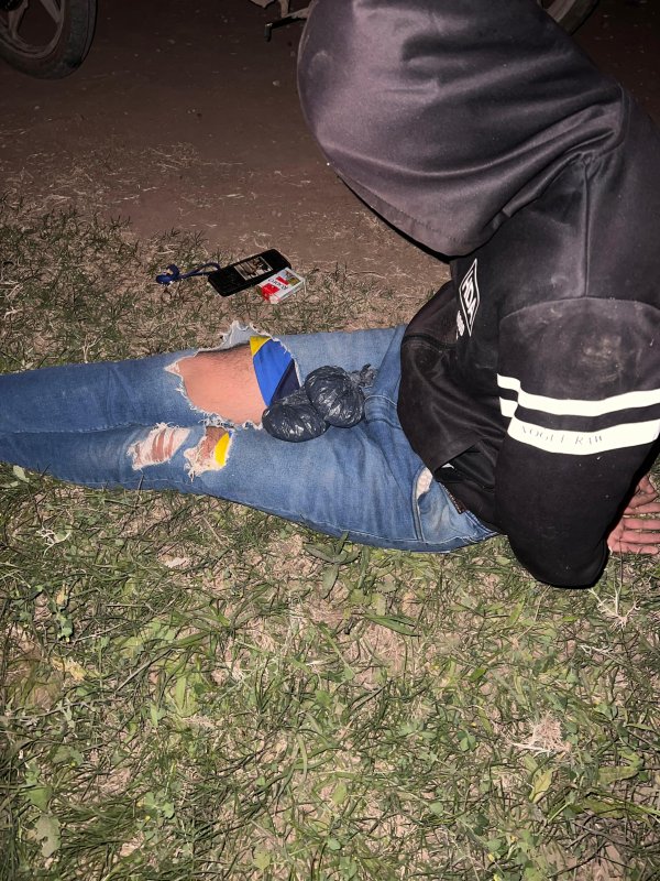  SAN BERNARDO: DETUVIERON A UN MOTOCICLISTA CON 100 GRAMOS DE MARIHUANA
