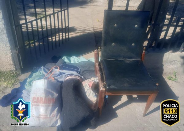 Villa Angela: Intent&oacute; ingresar a una vivienda y escap&oacute;| fue localizado tras arrojar varios elementos en un bald&iacute;o