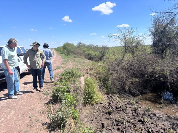 SANTA SYLVINA: EL GOBIERNO PROVINCIAL RELEVÓ EL SISTEMA DE DRENAJE Y PRIORIZÓ OBRAS PREVENTIVAS ANTE EVENTUALES LLUVIAS