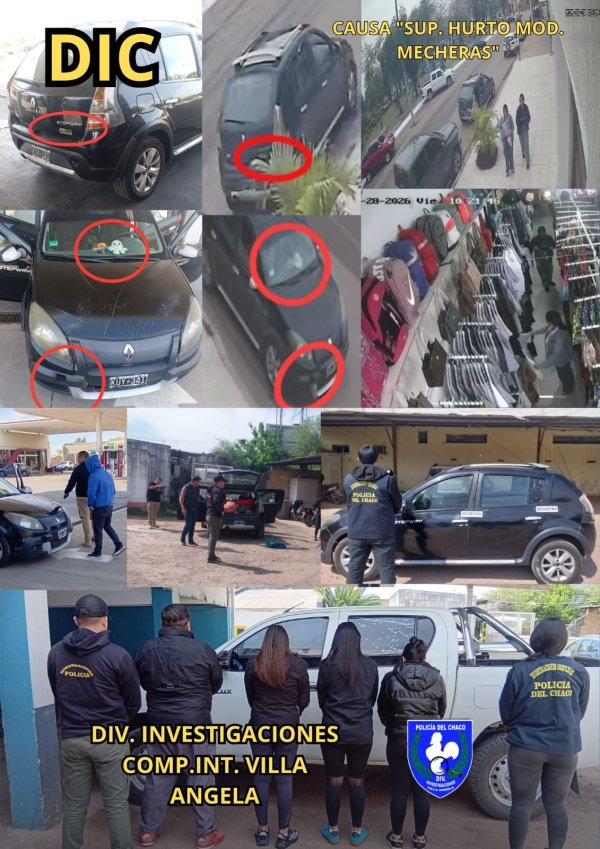INVESTIGACIONES VILLA &Aacute;NGELA DETUVO A CUATRO PERSONAS VINCULADAS A UNA BANDA DE &ldquo;MECHERAS&rdquo;
