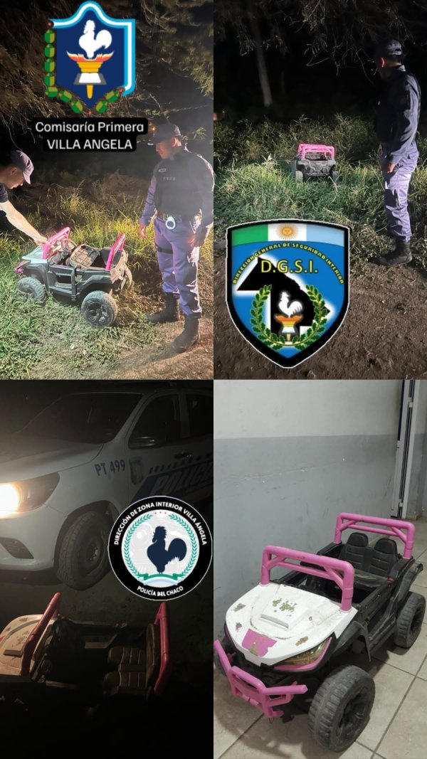 Villa &Aacute;ngela: recuperaron un auto a bater&iacute;a sustra&iacute;do de una vivienda