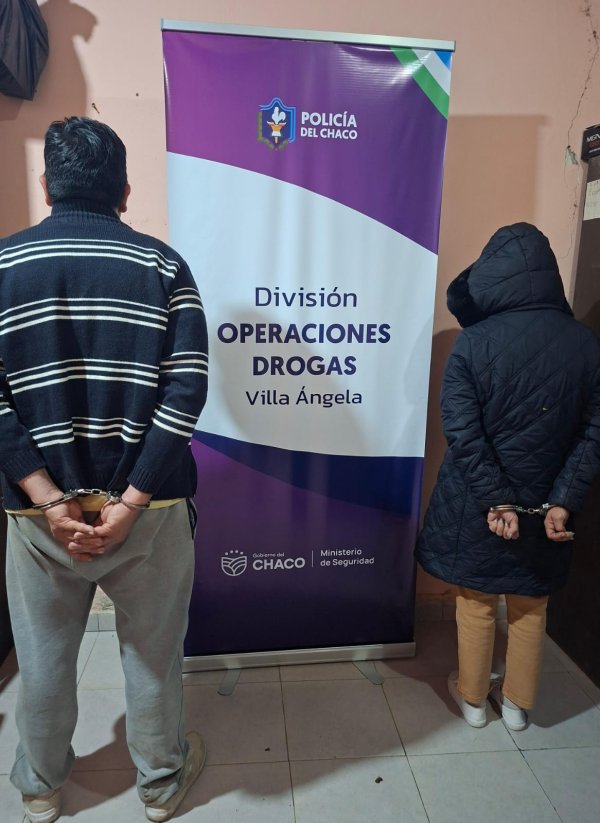 GOLPE AL NARCOMENUDEO EN VILLA BERTHET: DETUVIERON A UNA PAREJA Y SECUESTRARON COCAÍNA Y $602.000