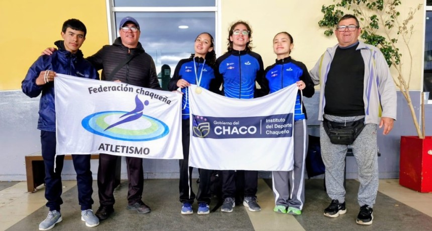 CUATRO ATLETAS CHAQUEÑOS SE DESTACARON EN EL CAMPEONATO NACIONAL SUB 16
