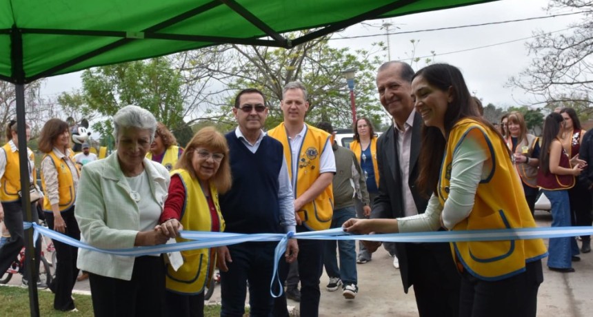 PAPP INAUGURÓ JUNTO AL CLUB DE LEONES LA PLAZA TEMÁTICA DE EDUCACIÓN VIAL EN EL PARQUE DEL CENTENARIO