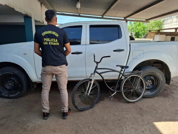 Villa &Aacute;ngela: LE SUSTRAJO LA BICICLETA A UN NI&Ntilde;O QUEDO DETENIDO Y SE RECUPER&Oacute; EL RODADO